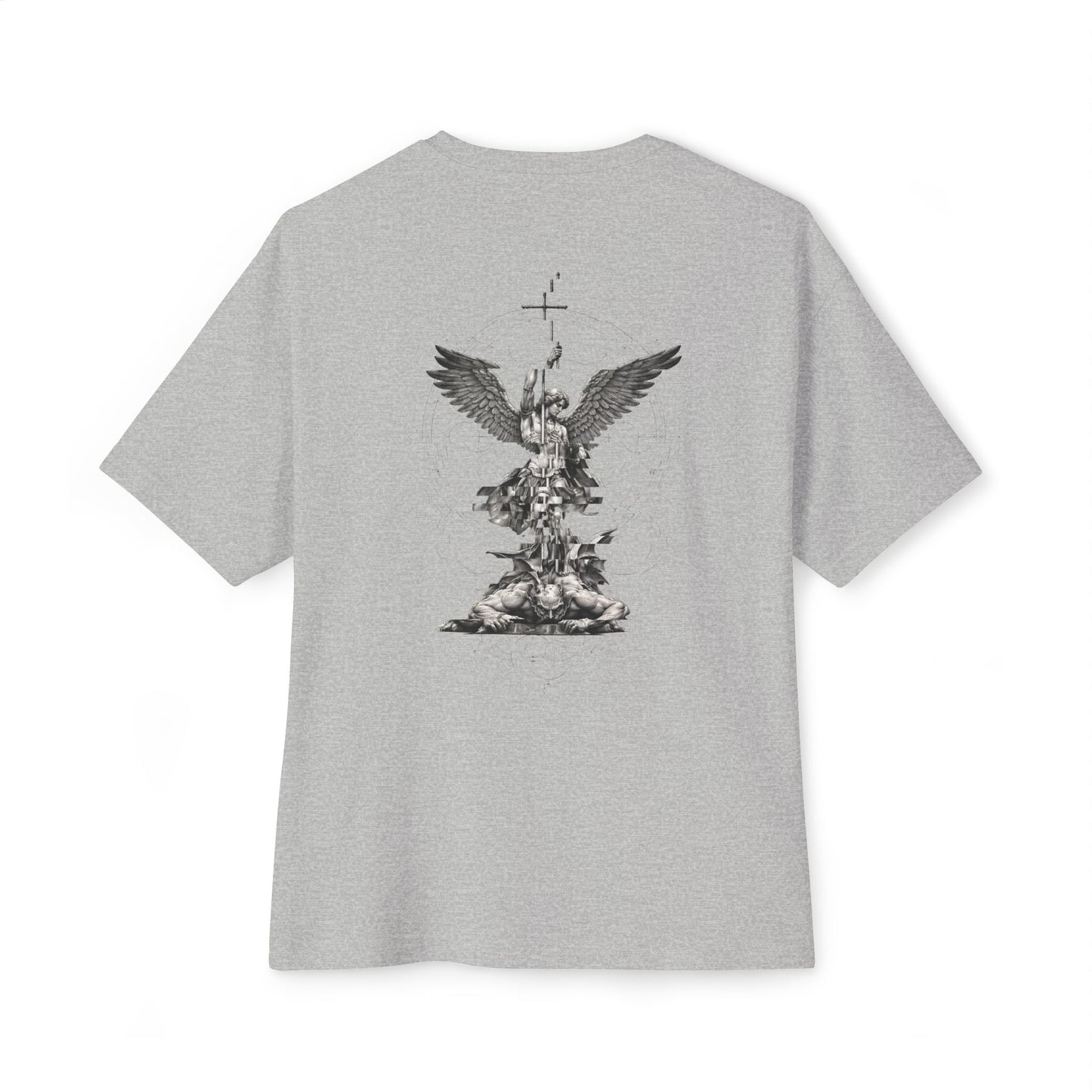 Trinity Archangel Michael - Unisex Oversized Boxy T-Shirt