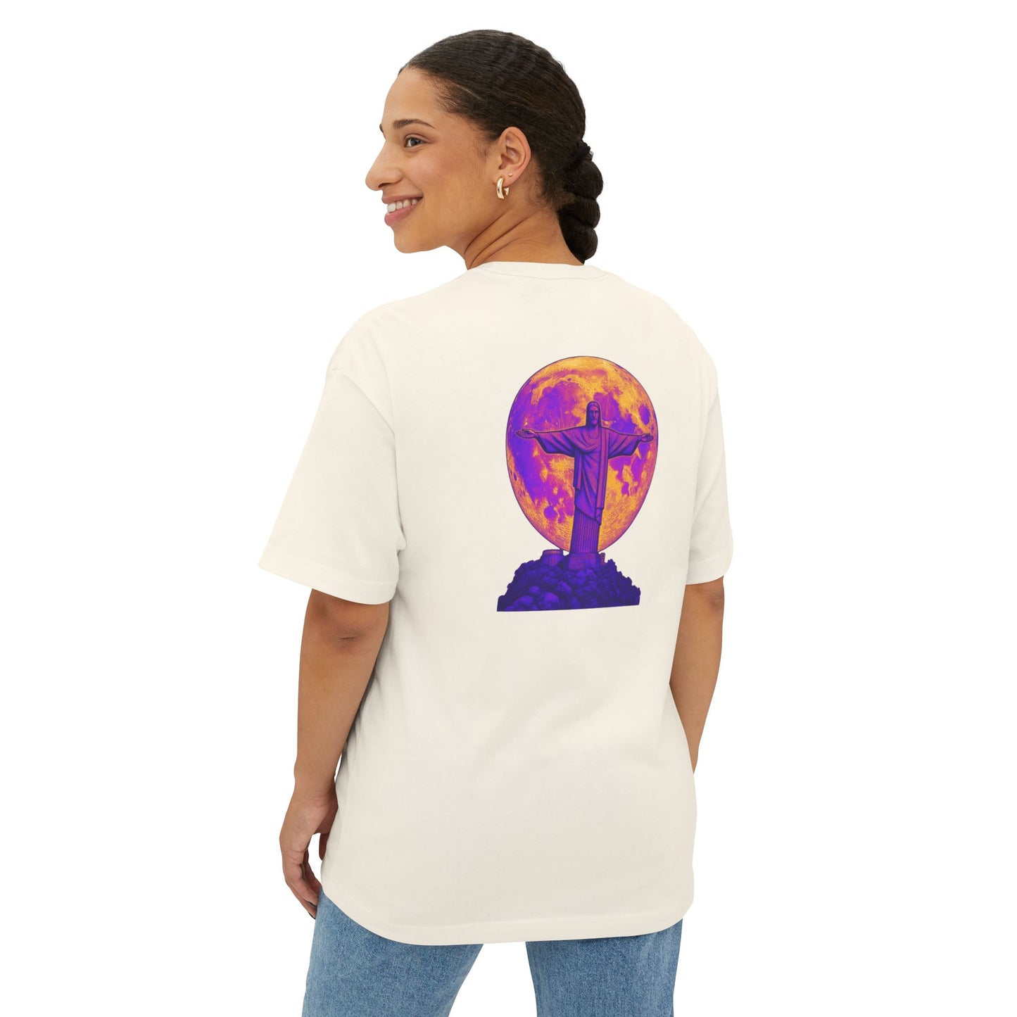 Cristo Redentor - Unisex Oversized Boxy T-Shirt