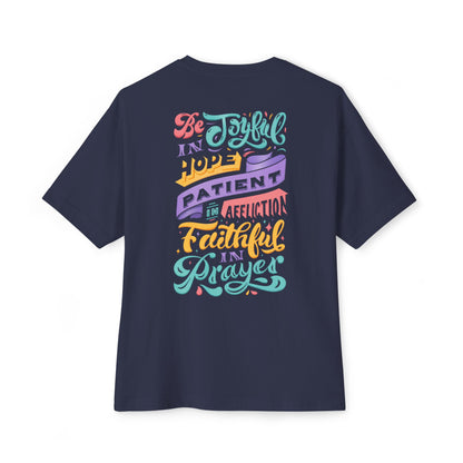Be Joyful - Unisex Oversized Boxy T-Shirt