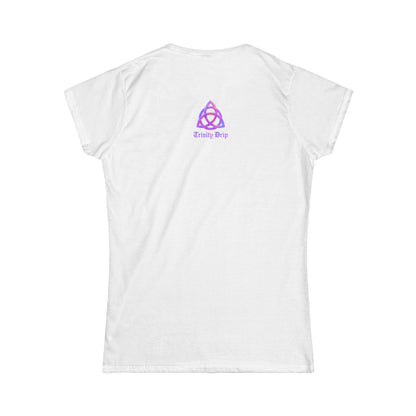 Unit3y Women's T-Shirt — Vibrant Neon Prayer Fist Graphic Tee