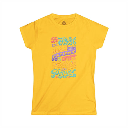 Be Joyful Women's T-Shirt — Graphic Tee