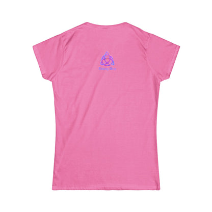 Unit3y Women's T-Shirt — Vibrant Neon Prayer Fist Graphic Tee
