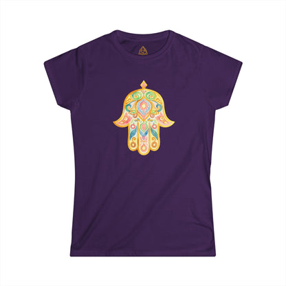 Answered Prayer Hamsa Hand  —  Women's T-Shirt