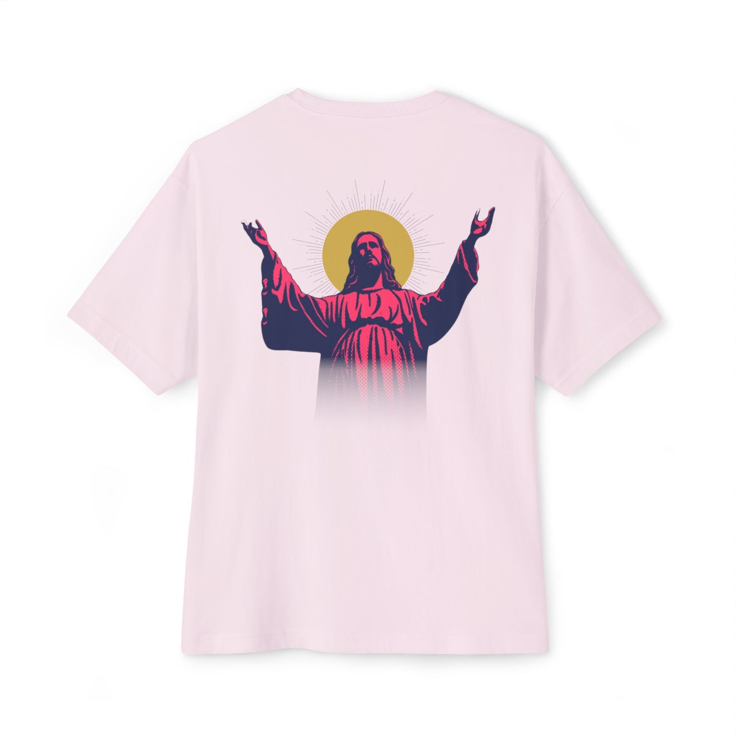 I.N.R.I. (Iesus Nazarenus, Rex Iudaeorum) - Unisex Oversized Boxy T-Shirt