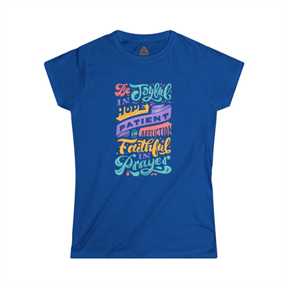Be Joyful Women's T-Shirt — Graphic Tee