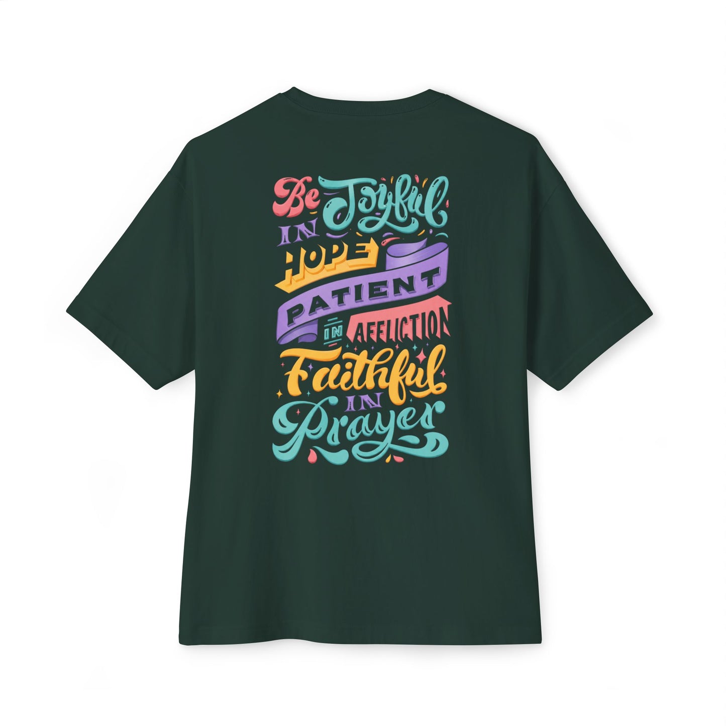 Be Joyful - Unisex Oversized Boxy T-Shirt