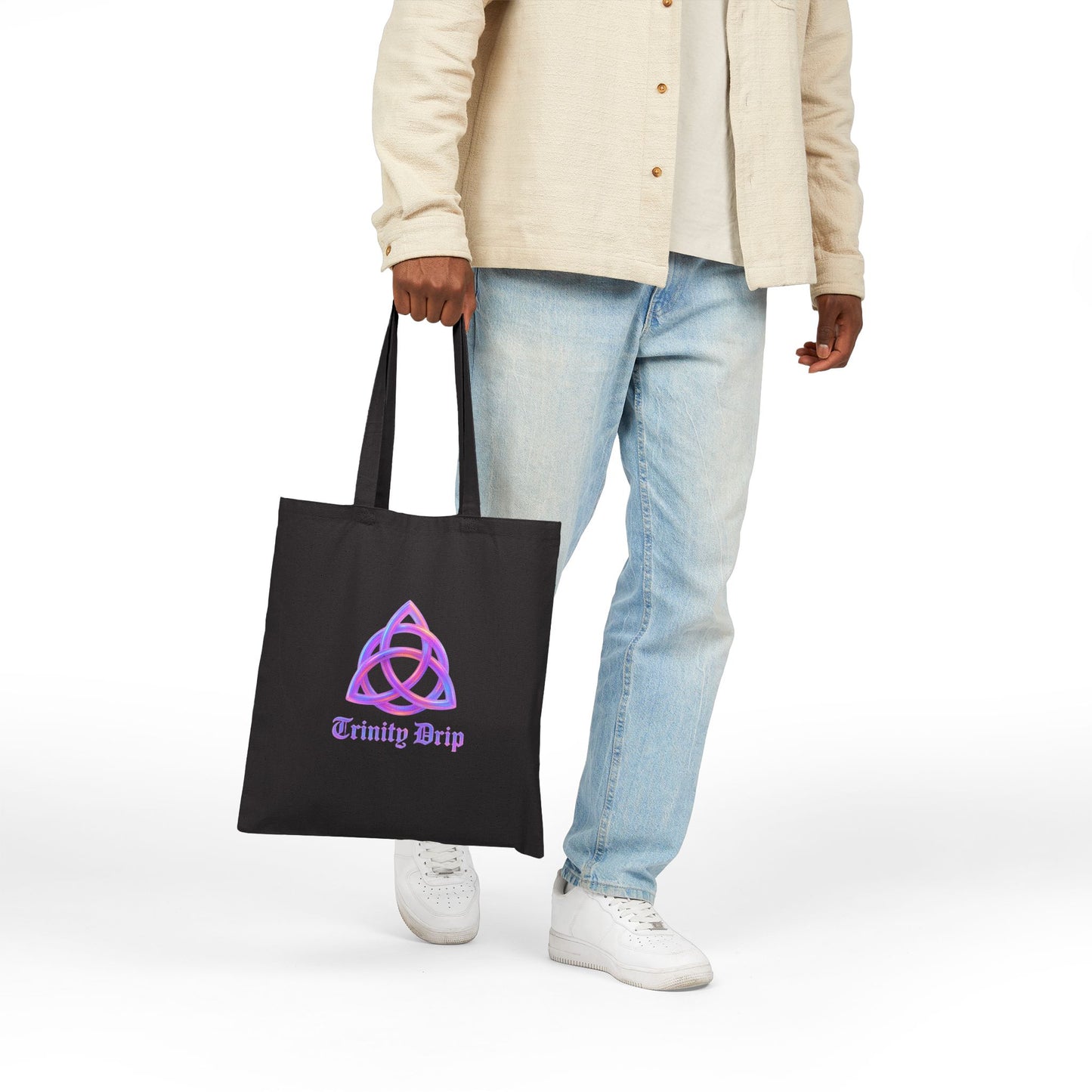 Lamb of God Canvas Tote Bag — Reusable Grocery Tote