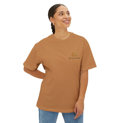 I.N.R.I. (Iesus Nazarenus, Rex Iudaeorum) - Unisex Oversized Boxy T-Shirt