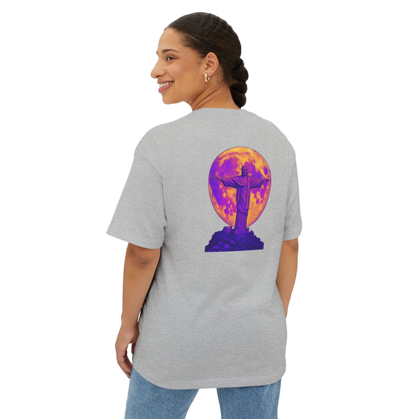 Cristo Redentor - Unisex Oversized Boxy T-Shirt