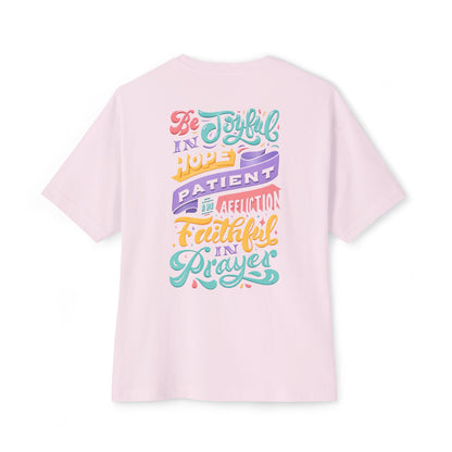 Be Joyful - Unisex Oversized Boxy T-Shirt