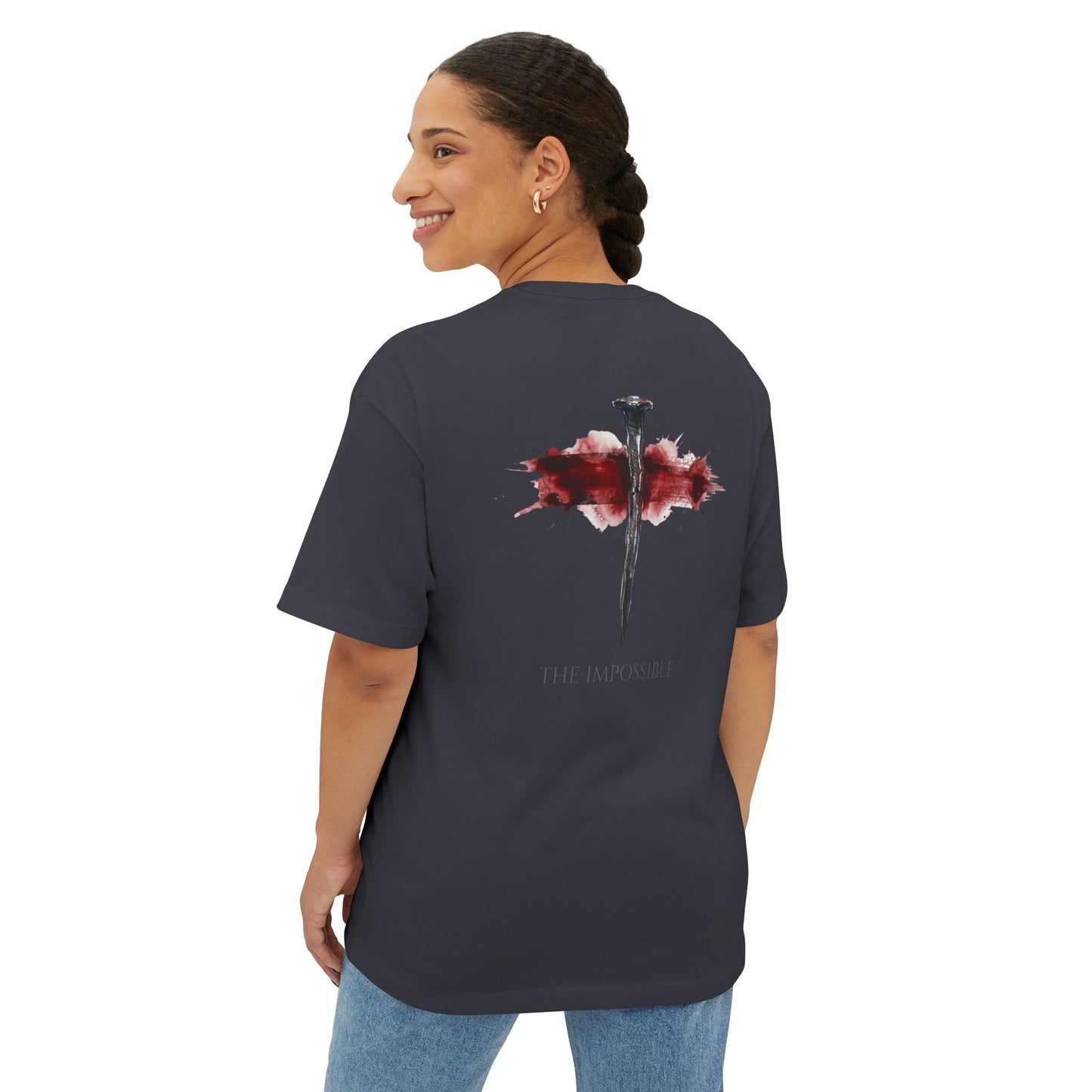 I'Mpossible - Unisex Oversized Boxy T-Shirt