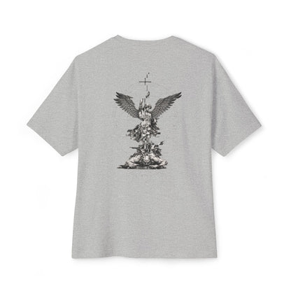 Trinity Archangel Michael - Unisex Oversized Boxy T-Shirt