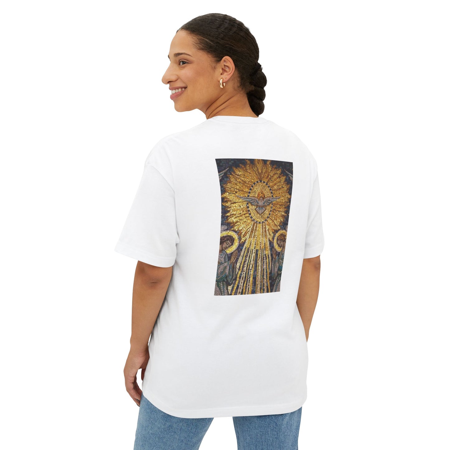 The Holy Spirit - Unisex Oversized Boxy T-Shirt