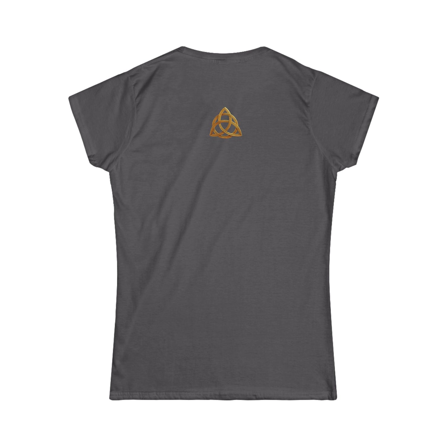 Holy Rosary Women's T-Shirt — Vibrant Neon Prayer Fist Graphic Tee