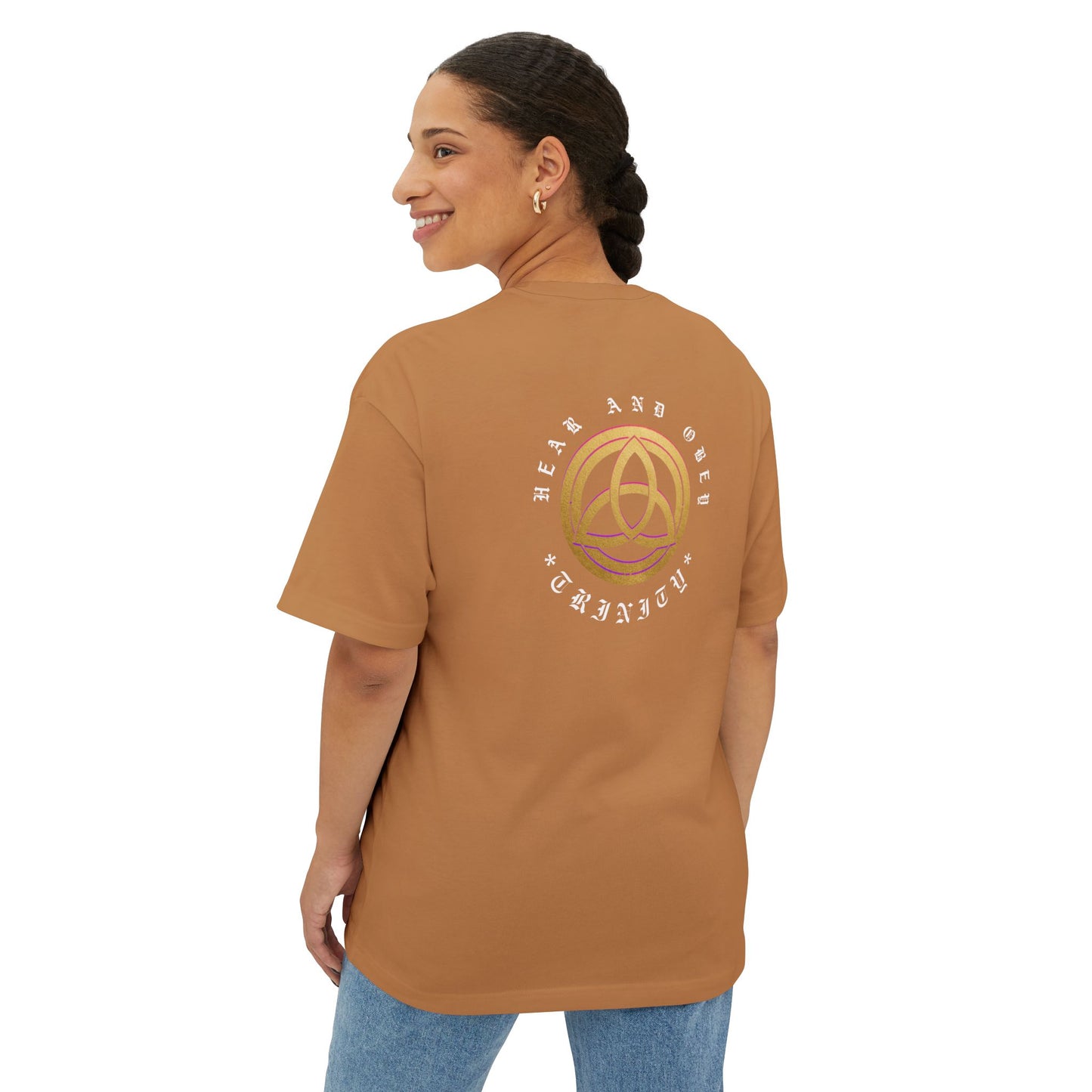 Hear & Obey - Unisex Oversized Boxy T-Shirt