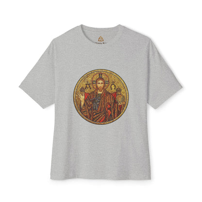 Christ Pantocrator - Unisex Oversized Boxy T-Shirt
