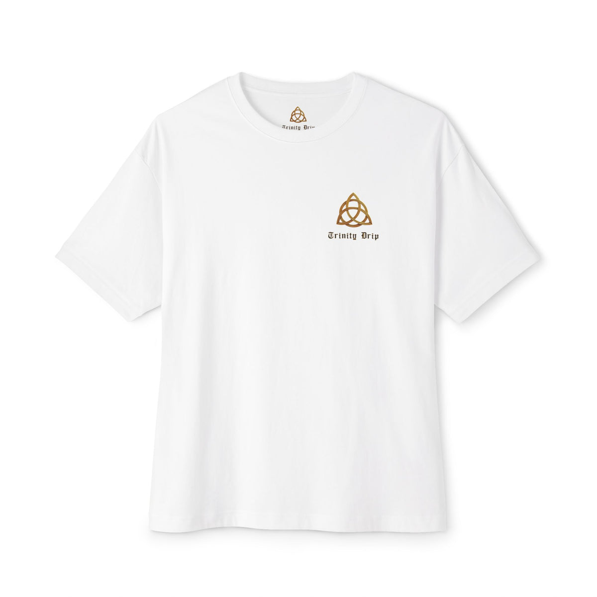 Jesus Is My Compass And My Anchor Oversized Boxy T-Shirt – Faith-Inspired Graphic Streetwear