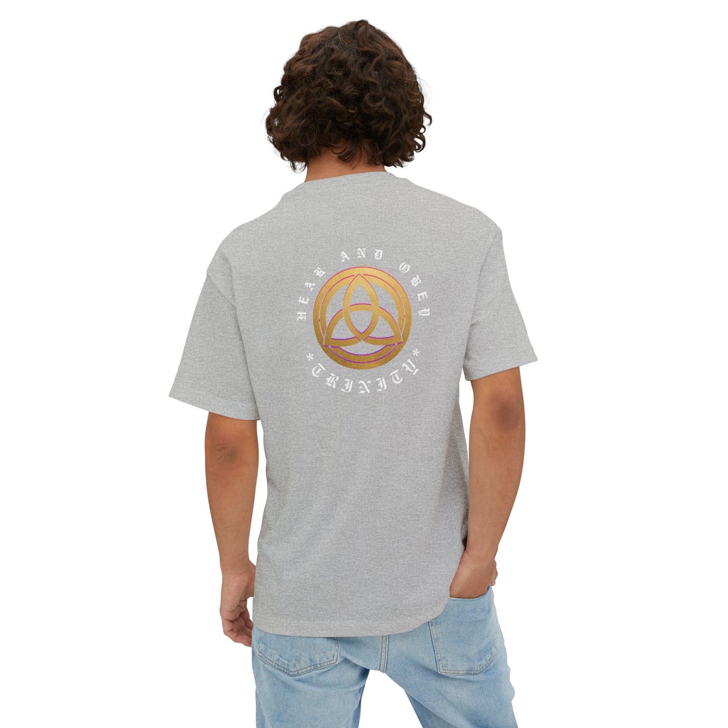 Hear & Obey - Unisex Oversized Boxy T-Shirt