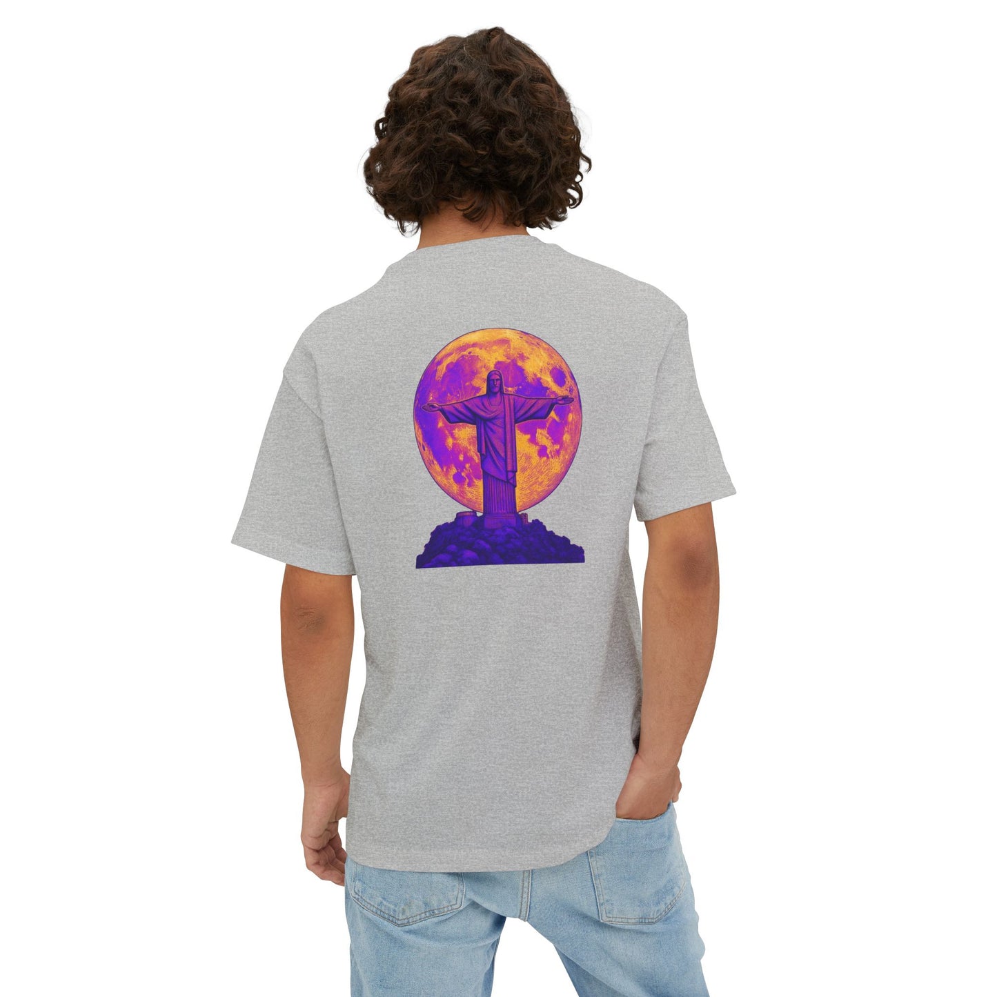 Cristo Redentor - Unisex Oversized Boxy T-Shirt
