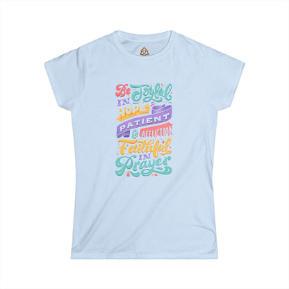 Be Joyful Women's T-Shirt — Graphic Tee