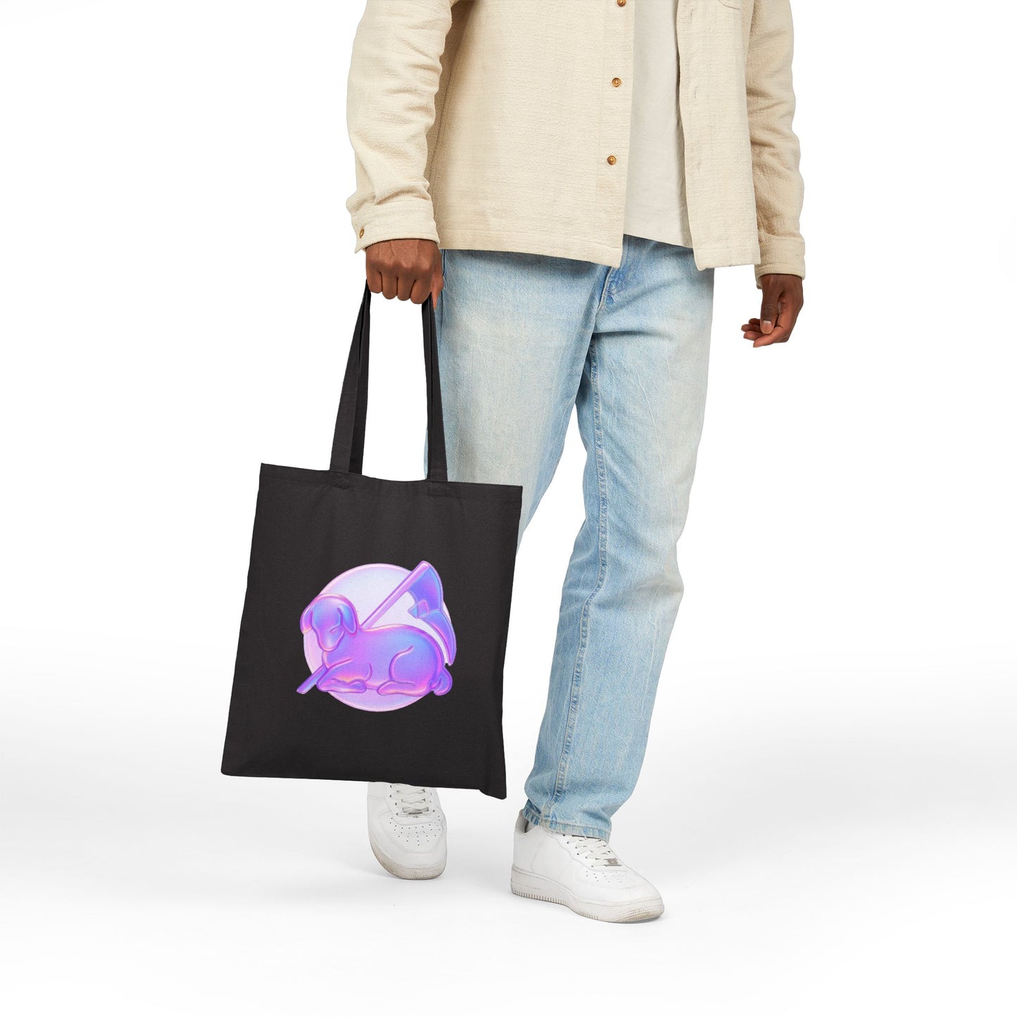 Lamb of God Canvas Tote Bag — Reusable Grocery Tote