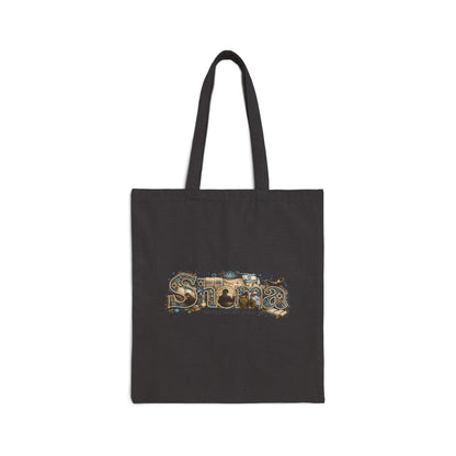 Shema (Deuteronomy 6:4-9) Canvas Tote Bag — 'Coexist' & 'Trinity Drip' Peaceful Faith Symbols Reusable Grocery Tote