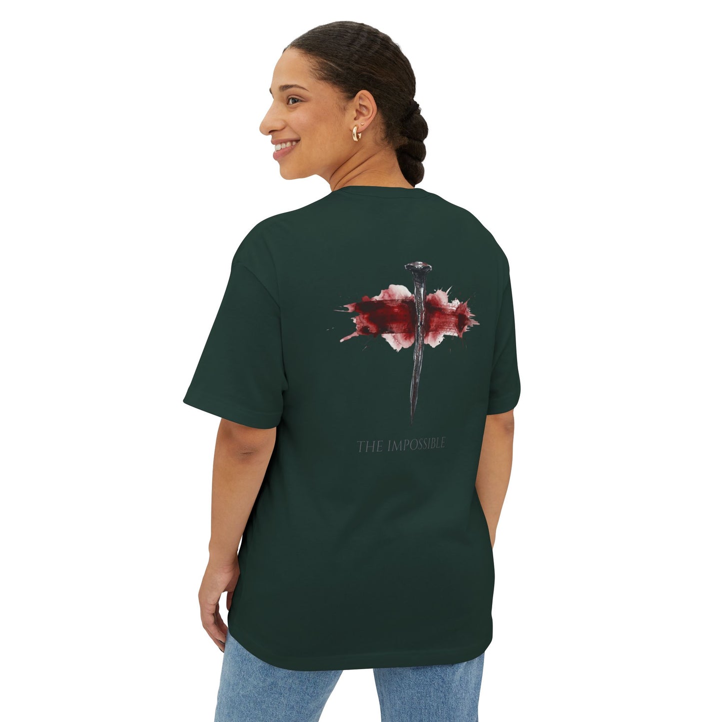 I'Mpossible - Unisex Oversized Boxy T-Shirt