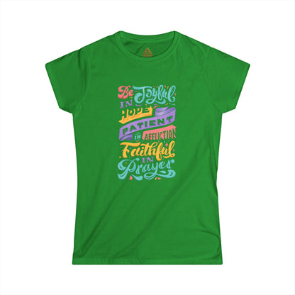 Be Joyful Women's T-Shirt — Graphic Tee