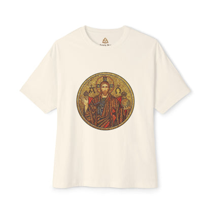 Christ Pantocrator - Unisex Oversized Boxy T-Shirt