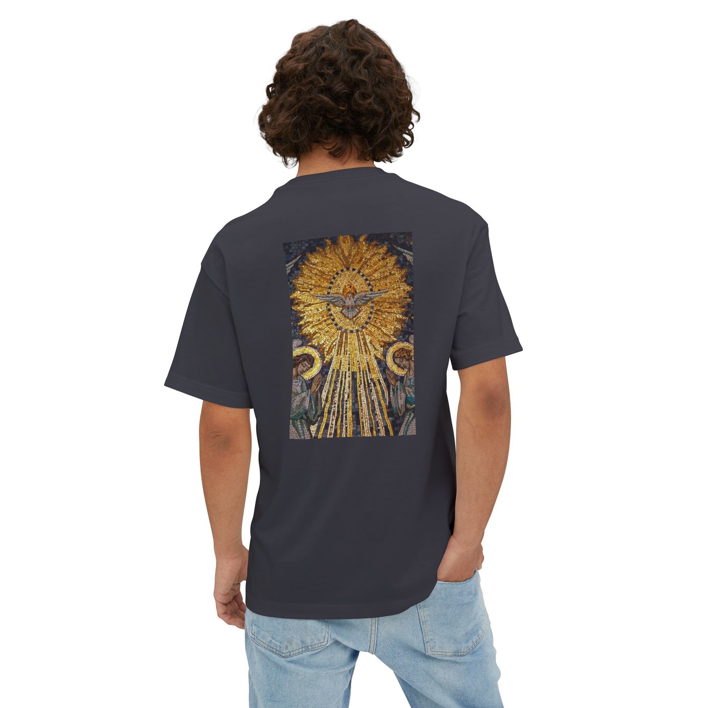 The Holy Spirit - Unisex Oversized Boxy T-Shirt
