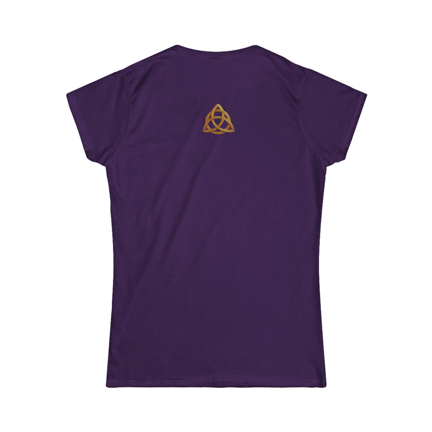 Shema Women's T-Shirt — Vibrant Neon Prayer Fist Graphic Tee