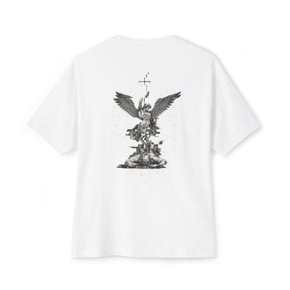 Trinity Archangel Michael - Unisex Oversized Boxy T-Shirt