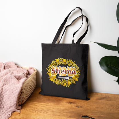 Shema Canvas Tote Bag — Reusable Grocery Tote