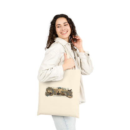 Shema (Deuteronomy 6:4-9) Canvas Tote Bag — 'Coexist' & 'Trinity Drip' Peaceful Faith Symbols Reusable Grocery Tote