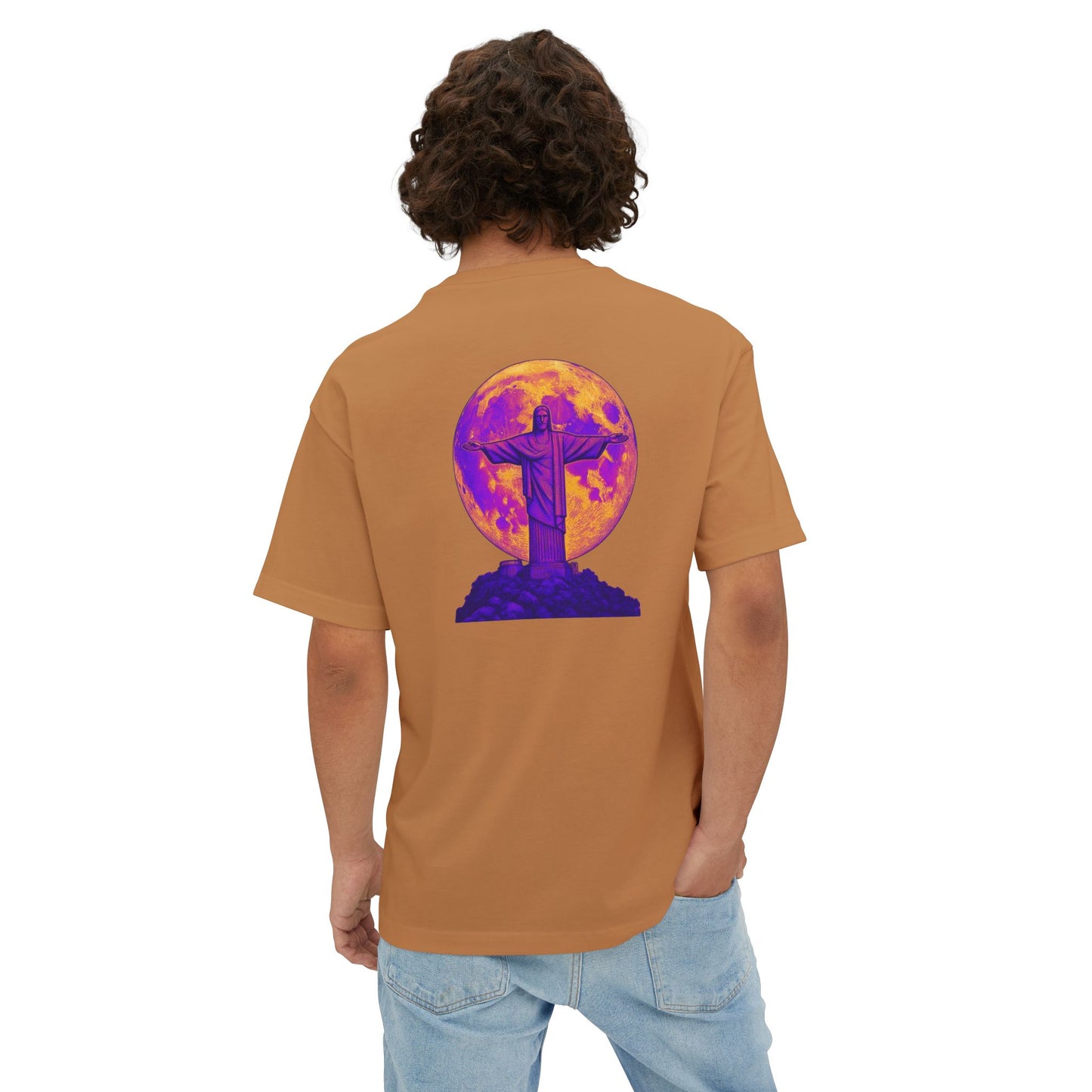 Cristo Redentor - Unisex Oversized Boxy T-Shirt