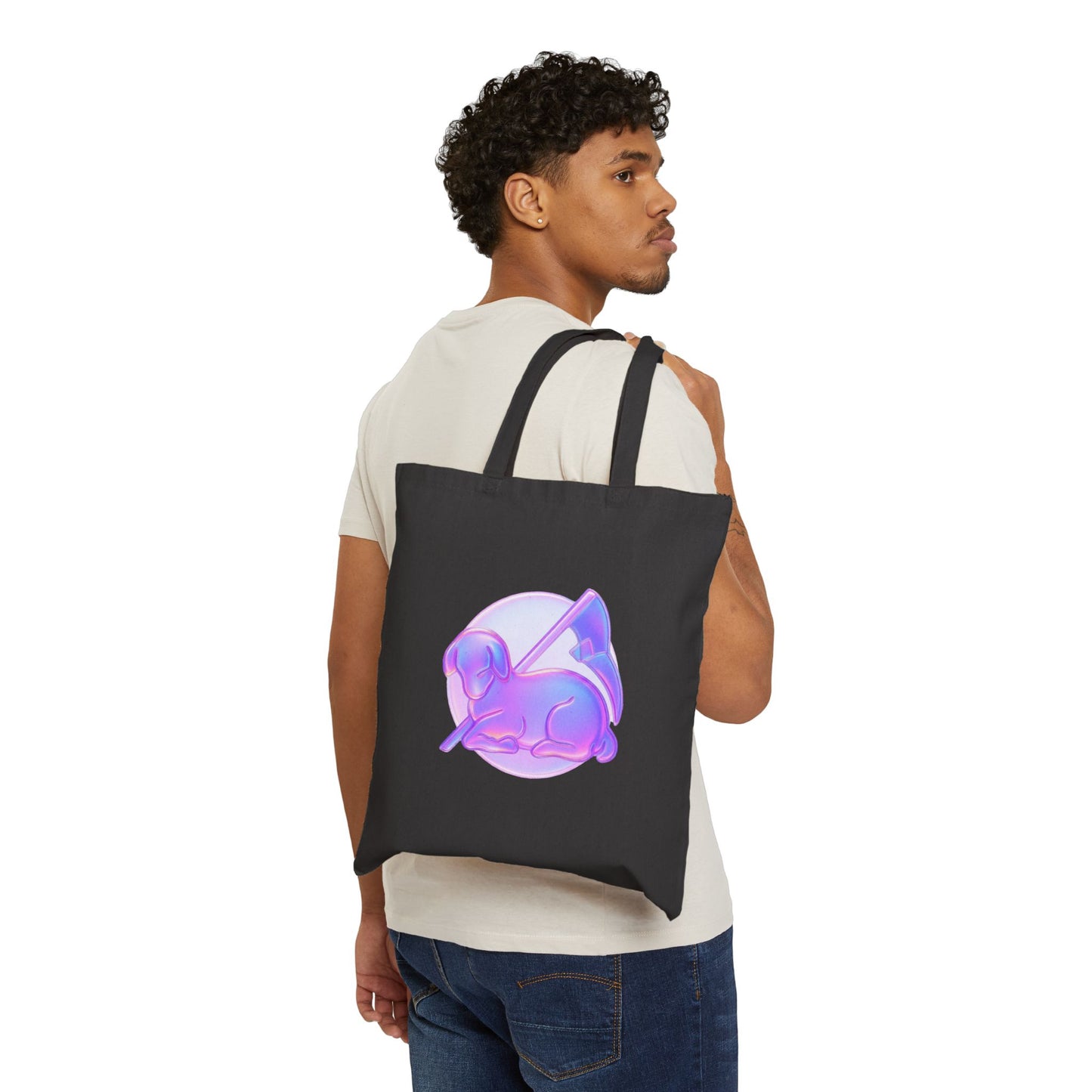 Lamb of God Canvas Tote Bag — Reusable Grocery Tote