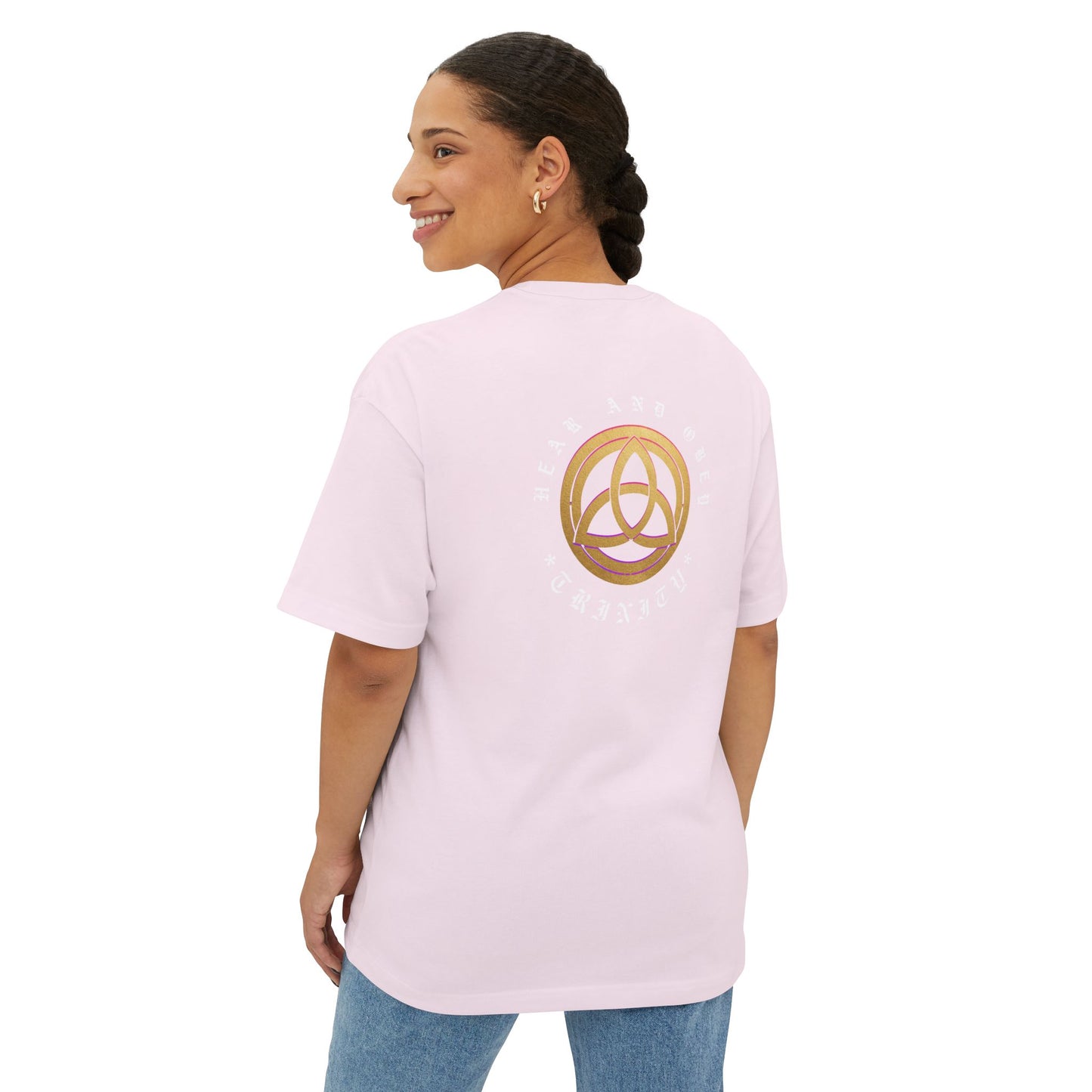 Hear & Obey - Unisex Oversized Boxy T-Shirt