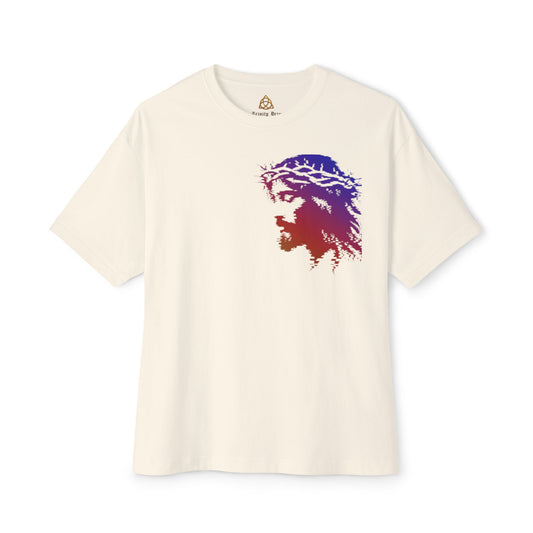 Passion of Christ - Unisex Oversized Boxy T-Shirt