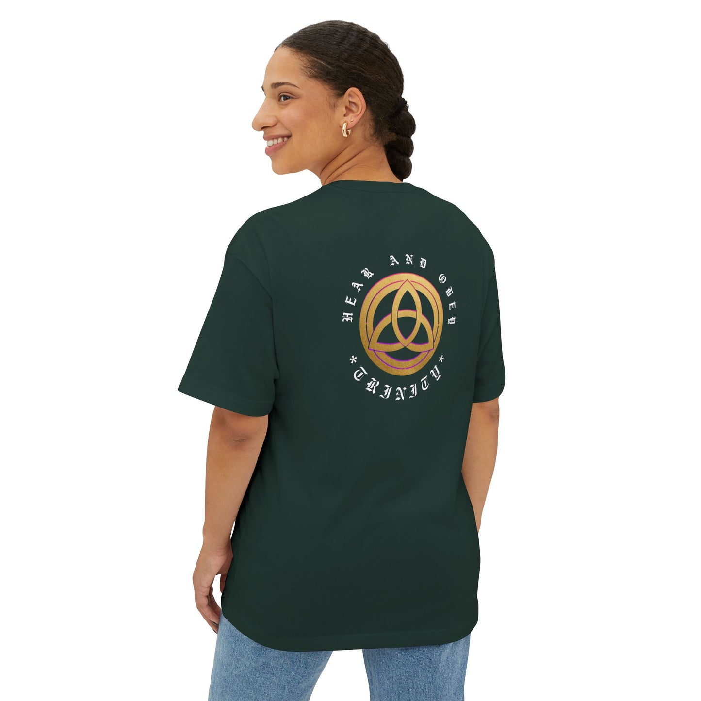 Hear & Obey - Unisex Oversized Boxy T-Shirt