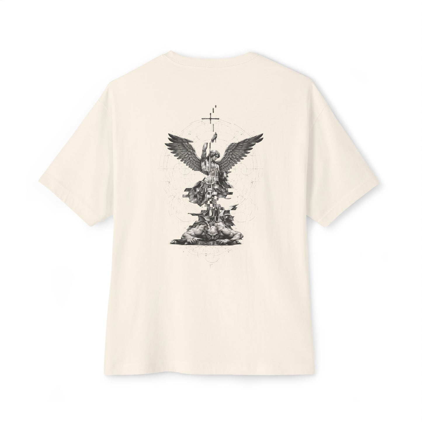 Trinity Archangel Michael - Unisex Oversized Boxy T-Shirt