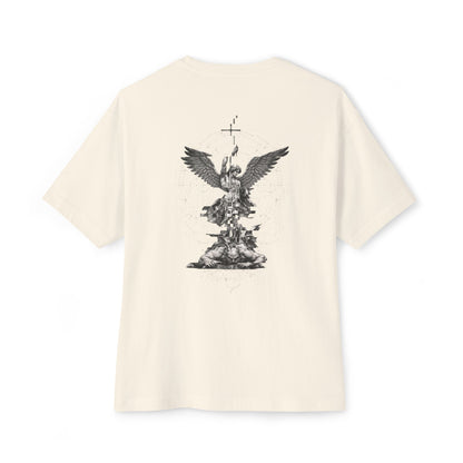 Trinity Archangel Michael - Unisex Oversized Boxy T-Shirt