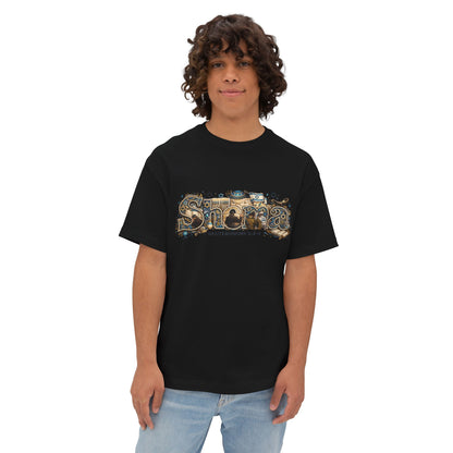 Shema (Deuteronomy 6:4-9) - Unisex Oversized Boxy T-Shirt