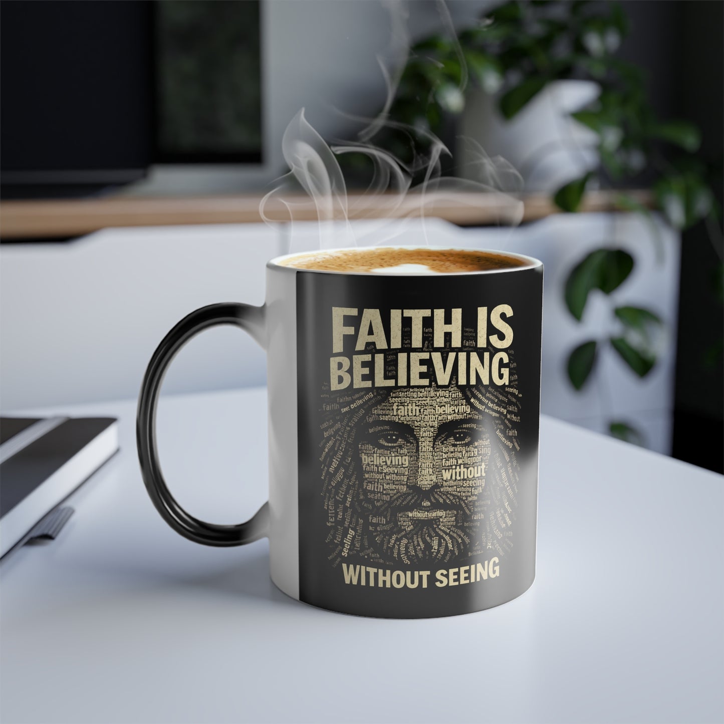 Faith is Believing Without Seeing - Color-Changing 11oz Mug