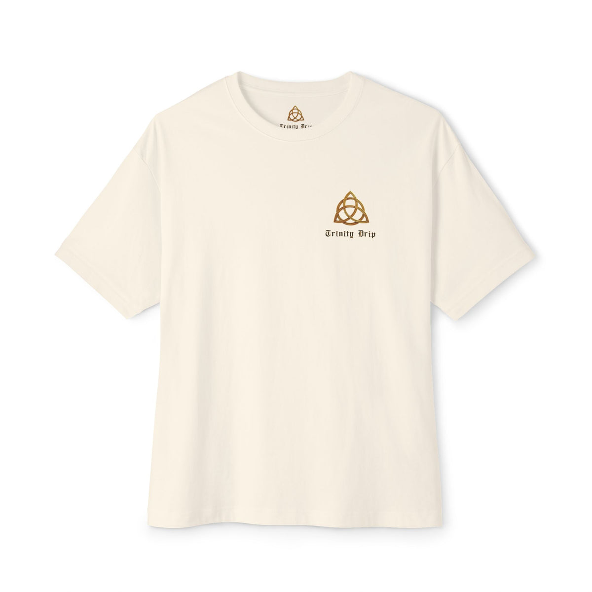 Jesus Is My Compass And My Anchor Oversized Boxy T-Shirt – Faith-Inspired Graphic Streetwear