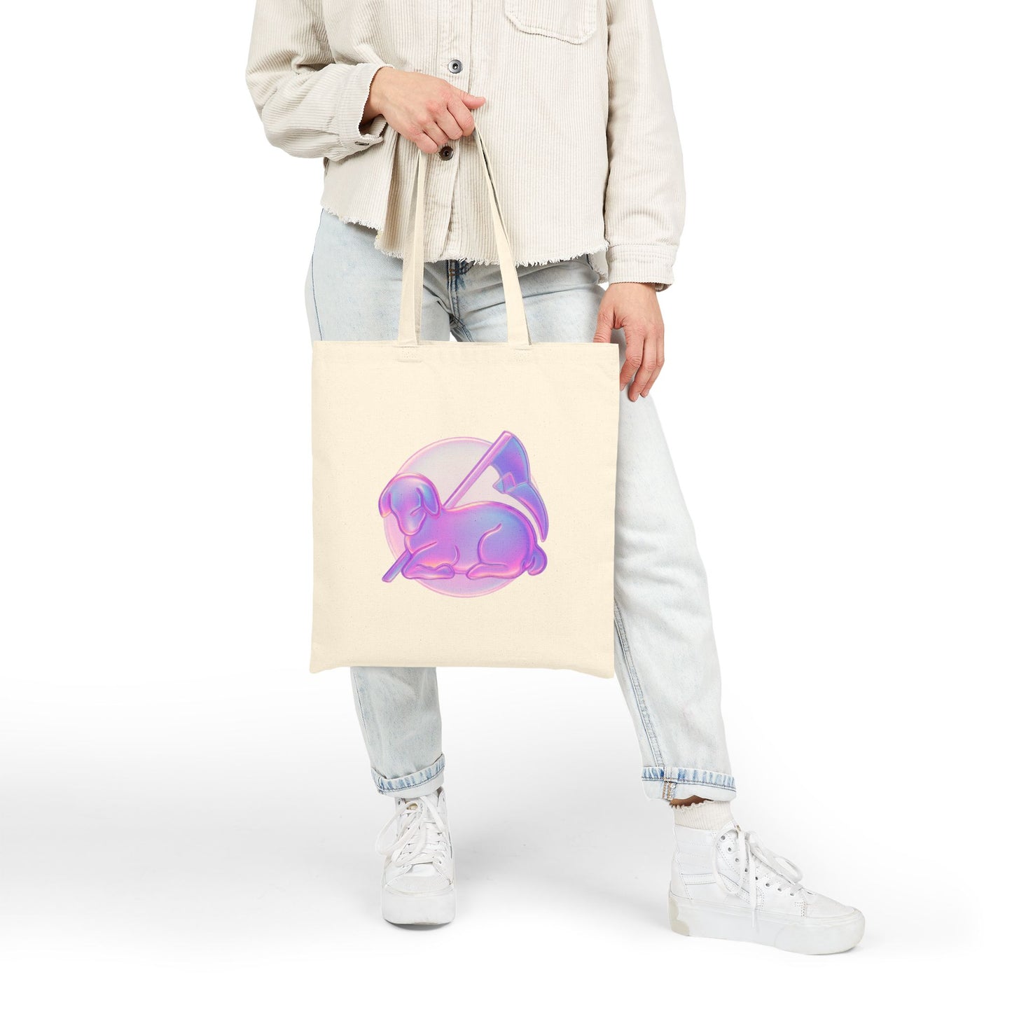 Lamb of God Canvas Tote Bag — Reusable Grocery Tote