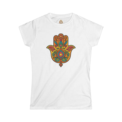 Fertility Hamsa Hand  —  Women's T-Shirt