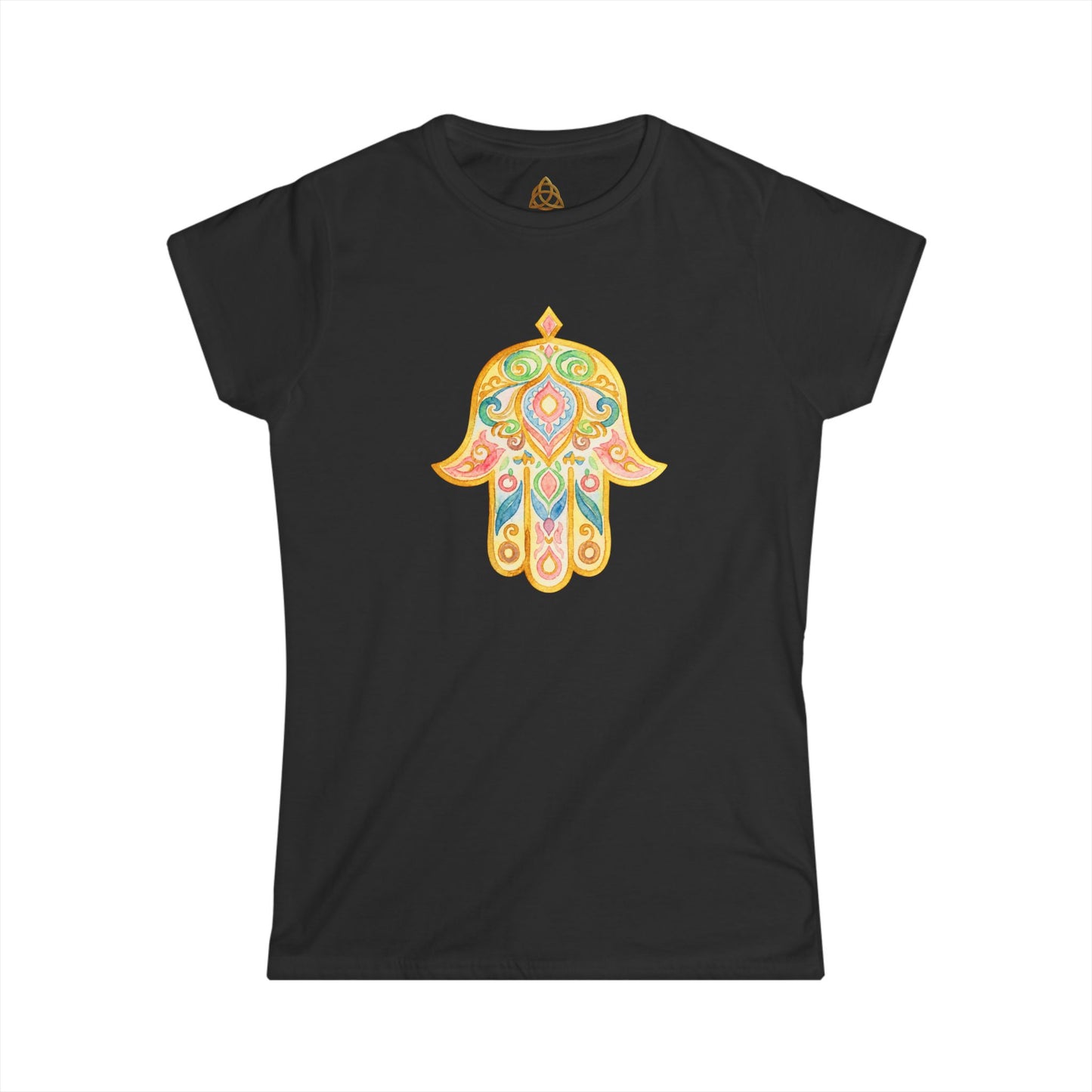 Answered Prayer Hamsa Hand  —  Women's T-Shirt