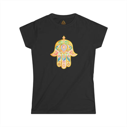 Answered Prayer Hamsa Hand  —  Women's T-Shirt