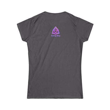 Unit3y Women's T-Shirt — Vibrant Neon Prayer Fist Graphic Tee