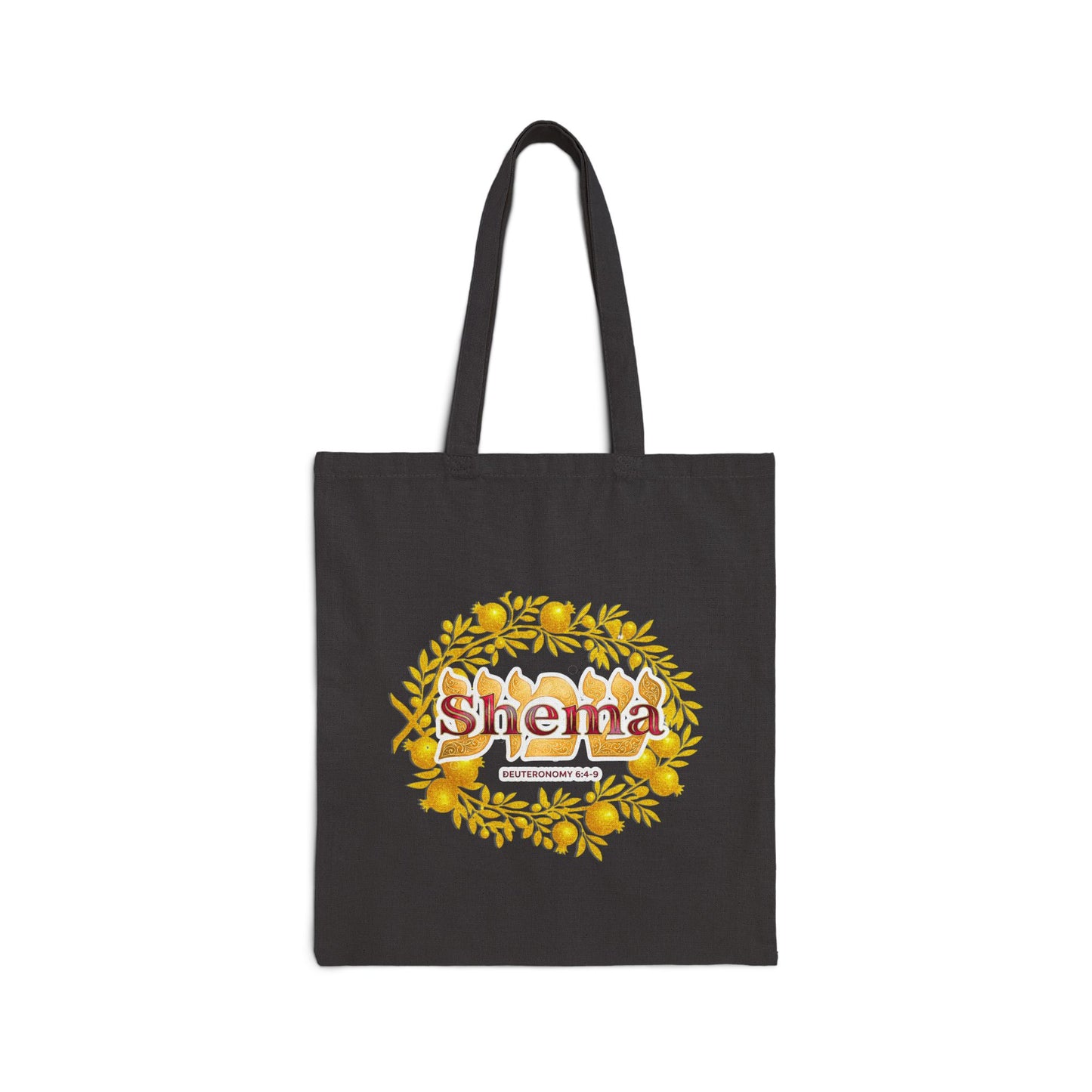 Shema Canvas Tote Bag — Reusable Grocery Tote